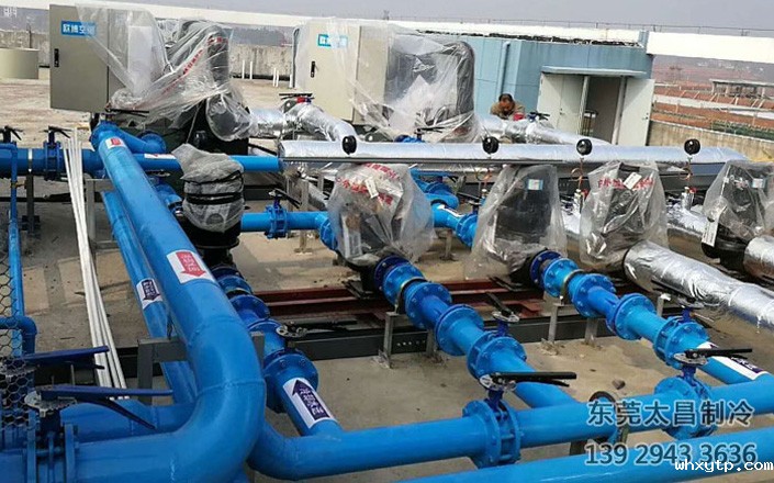 江西某电子厂冷水机工程