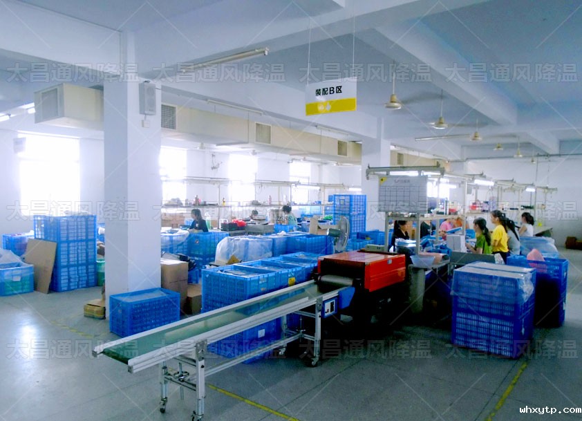 玩具厂通风降温方案怎样设计，用这个方法很实用