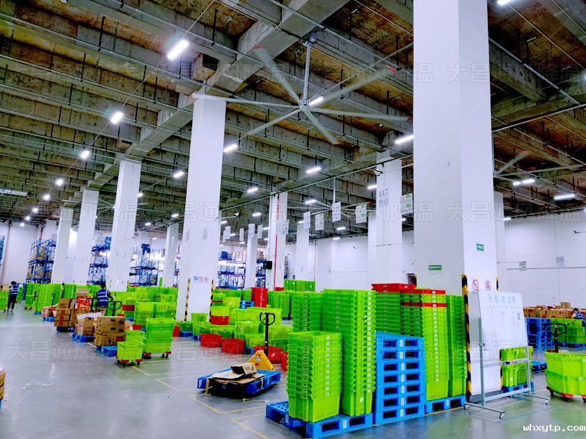 大型车间降温通风为何都愿意选择永磁工业大风扇