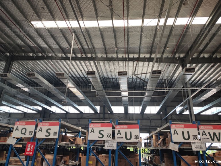 大型厂房怎么通风降温？安装环保空调解决