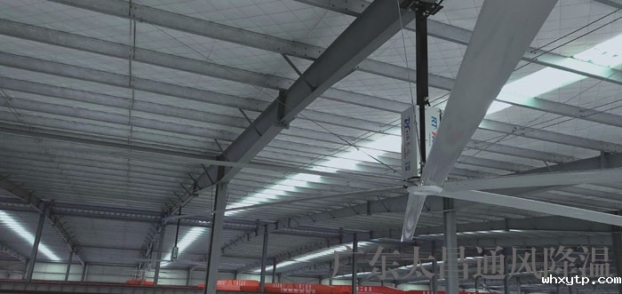 工业大风扇在高温车间通风降温效果好吗？