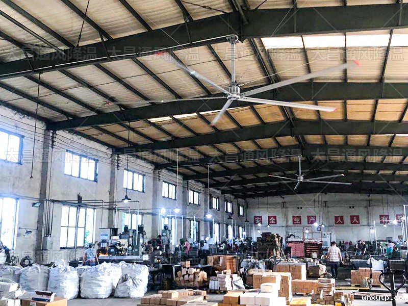  工业大风扇：从牧场到高大空间的清凉使者