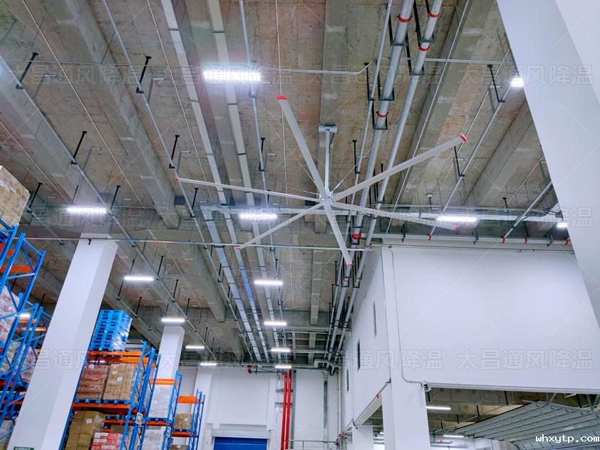 工业大风扇安装的高度及数量如何确定