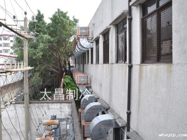 湖北某家五金厂环保空调通风降温案例
