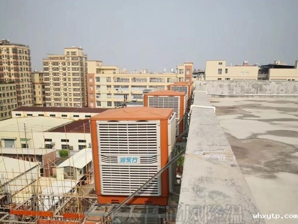 去除车间粉尘异味的工厂通风降温设备