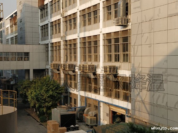 包装厂通风降温解决方案