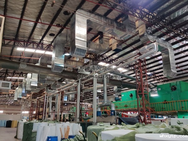 工厂生产车间常用的通风降温方法