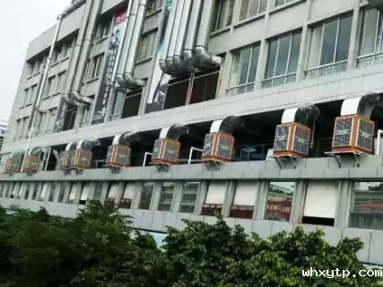 汽车配件厂房降温工程