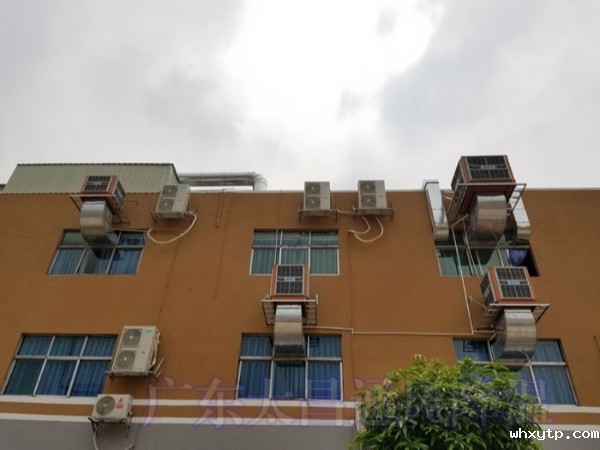深圳车间通风降温工程 超省钱的降温解决方案 蒸发式冷气机厂家