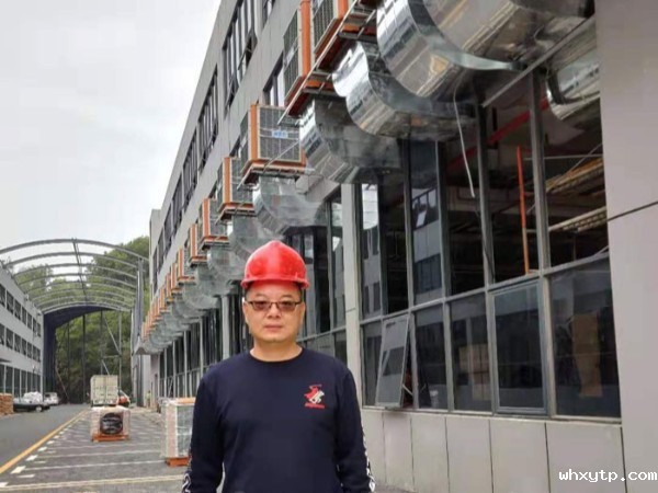 厂房车间安装蒸发式冷风机 改善工作环境