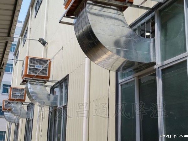 hth体育优惠活动环保空调又解决一家钢结构厂房高温困扰