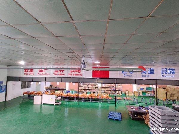 工业大风扇安装案例