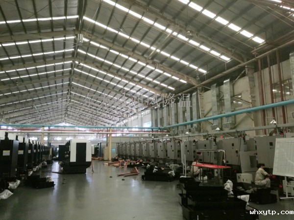 机械厂通风降温解决方案