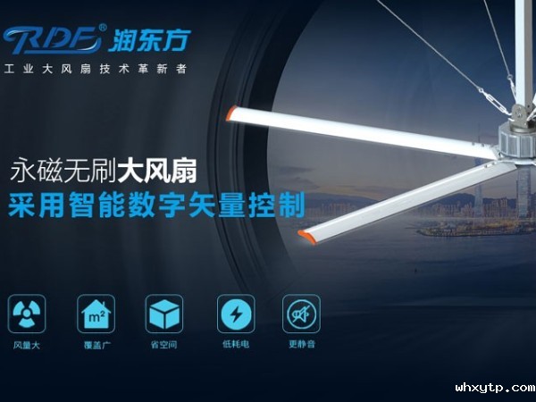 hth体育优惠活动永磁直驱工业大风扇