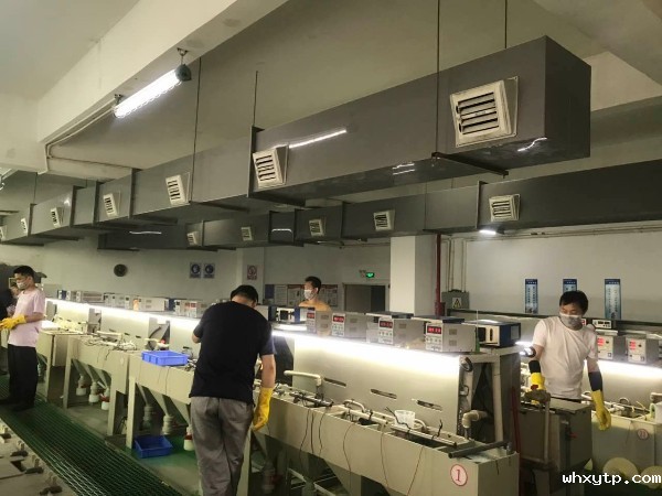 电镀车间安装环保空调案例